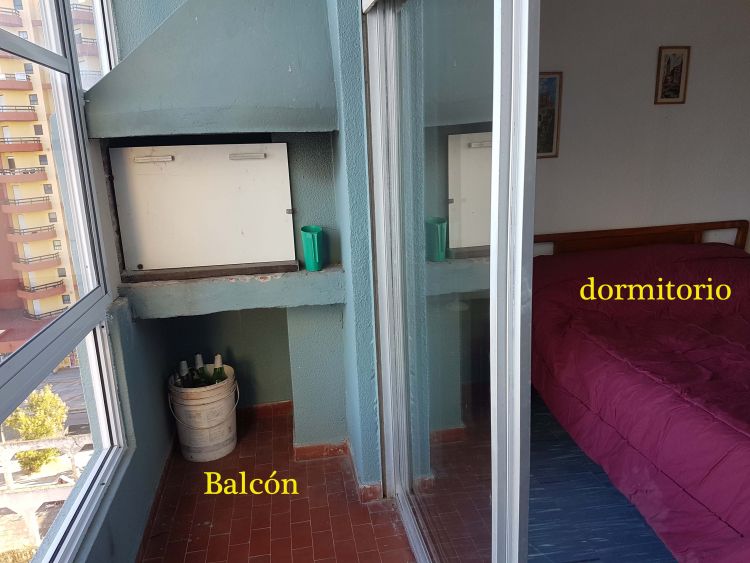 2 Ambientes en 6to Piso - Balcon con Vista al Mar - Atendido por Sus Dueños - A 1 cuadra del mar - Departamento en San Bernardo